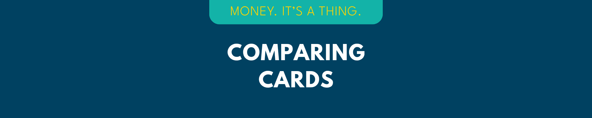 Comparing Cards banner